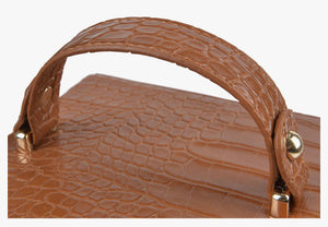 Croc Box Purse